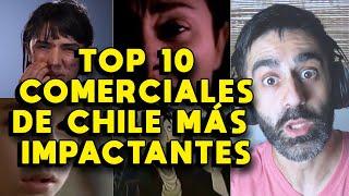 TOP 10 COMERCIALES DE CHILE MÁS IMPACTANTES - TOP COMERCIALES CHILENOS - COMERCIAL MÁS TRISTE