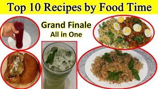 Top 10 Recipes of all time by Food Time || Grand Finale of Best Recipes in Urdu and Hindi