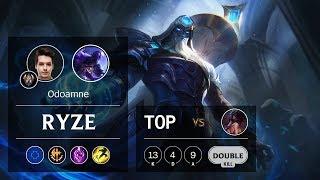 Ryze Top vs Akali - EUW Challenger Patch 9.23