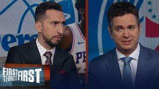 'Joel Embiid and Ben Simmons have a maturity problem' — Nick on 76ers | NBA | FIRST THINGS FIRST