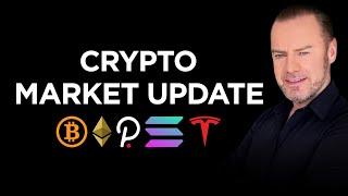 Market Update: Bitcoin status, Ethereum quadrupling, top 10 shuffle, Tesla and more