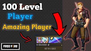 TOP 100 LEVEL Player in Free Fire | Unique Player in Free Fire | Amazing Player In Free Fire -TFR