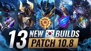 13 NEW BROKEN Korean Builds YOU SHOULD ABUSE in Patch 10.8 - League of Legends Season 10