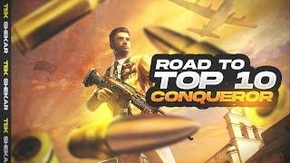 Live Conqueror Rank Push - Let's Go Top 10 Again - Telugu Live