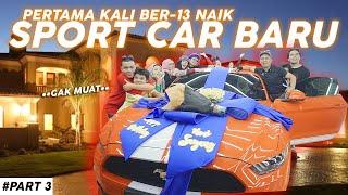 Ber-13 Gen Halilintar Rebutan Nyobain Ford Mustang Mommy Hadiah dari Atta!