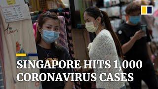 Singapore’s coronavirus case number hits 1,000 after city state reports biggest single-day spike