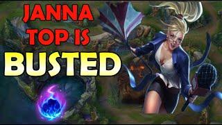 THE BEST TOP LANE SUPPORT - JANNA TOP GUIDE RUNES & BUILD | S10 League of Legends Season 10 How to