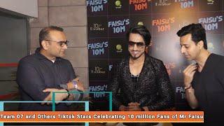 Mr. Faisu 07 10 Million Fans Celebration | Tik-Tok Videos | Top Tik-Tok Star | Jannat Zubair