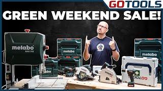 GREEN WEEKEND SALE vom 25.06 - 27.06.2021 | METABO Aktionssets - Angebote - Prämien