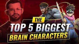 The TOP 5 BIGGEST BRAIN CHARACTERS