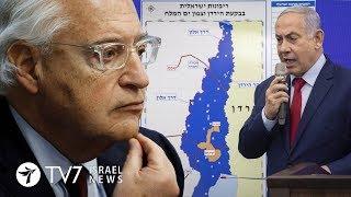 U.S. warns Israel over immediate annexation of West Bank - 10.2.20 TV7 Israel News