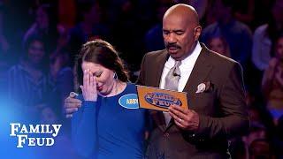 Will this CRAZY answer score 10 points for $20,000? | Family Feud