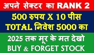 Best stock to invest now for long term | multibagger stocks 2020 India | buy & forget share