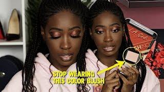 Blush For Dark Skin | Top 5 Shades You Need In Your Collection | Too Much Mouth