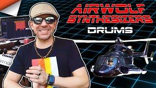 Airwolf Synthesizers Recreated Pt.1/3: Drums