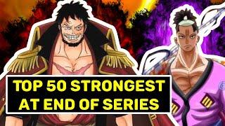 One Piece - Top 50 Strongest Characters at End Of Story, Ranked (2021)