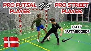 Street Panna vs International Pro Futsal Player! + Freestyler!!