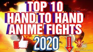 TOP 10 most epic hand to hand anime fights (2020
