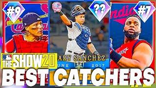 these are the TOP 10 BEST CATCHERS in MLB The Show 20!