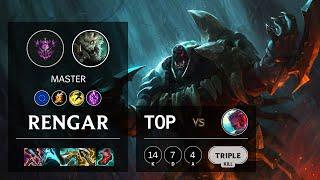 Rengar Top vs Yone - EUW Master Patch 11.7