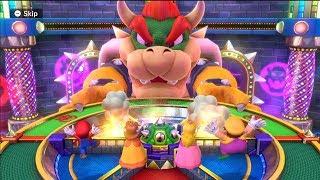 Mario Party 10 - Minigames - Bowser Party - Mario vs Peach vs Daisy vs Wario #03