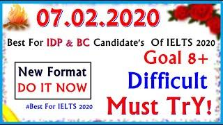 IELTS LISTENING PRACTICE TEST 2020 WITH ANSWERS | 07.02.2020