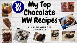 My Top Weight Watchers Chocolate Recipes | Low Point Chocolate Recipes/Desserts#weightwatchers