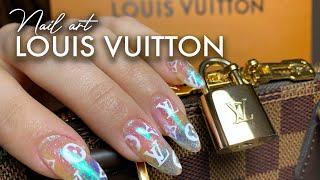 NAIL ART LOUIS VUITTON ⎜Tutorial facile 