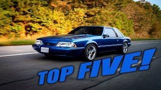 TOP FIVE RAREST & Most sought after foxbody....