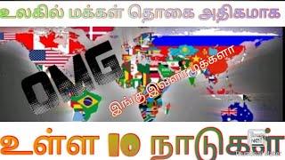 TOP 10 POPULATION COUNTRY'S 2021