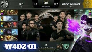 TSM vs Golden Guardians | Week 4 Day 2 S10 LCS Summer 2020 | TSM vs GG W4D2