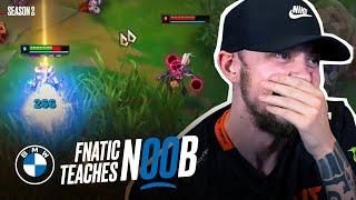 Rekkles coaches noob how to get out of Gold | Fnatic Teaches Noob S2E4 - Presented by BMW