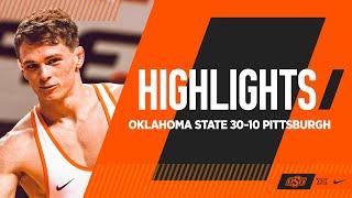 Top Ten Takedown | Oklahoma State 30-10 Pittsburgh | Cowboy Wrestling Highlights