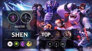 Shen Top vs Quinn - KR Master Patch 9.23