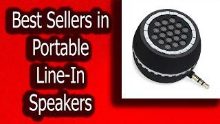 Top 10 Best Sellers in Portable Line In Speakers