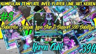 Top #10 Template Avee Player Line Art Keren!|FREE DOWNLOAD!!|Download Via MEDIAFIRE!!#8