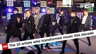 BTS named on CNN’s “The 10 artists who transformed music this decade” list