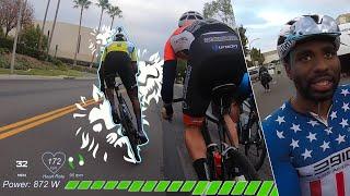 My First SOCAL Crit Race - How Fast is it Really? (Short Interview w/ Justin Williams at the end)