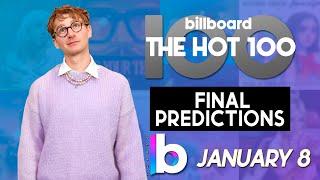 Final Predictions! Billboard Hot 100 Top 50 Singles (January 8th, 2022)