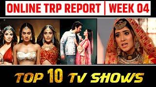 Online TRP report Week 04 | Top 10 Tv Shows | Naagin 5 trp | YRKKH TRP