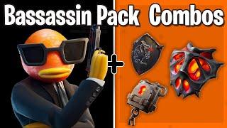*10 BEST* COMBOS + Pickaxes for the NEW BASSASSIN SKIN in Fortnite Battle Royale