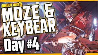 MOZE & KEYBEAR | Day #4 | Funny Moments & Legendary Loot [Borderlands 3]