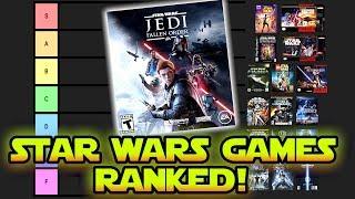 Ranking Star Wars Games from Worst To Best - Tier List!