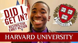 HARVARD COLLEGE DECISION REACTION VIDEO 2020: CLASS OF 2024!