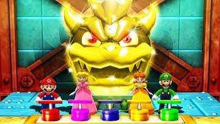 Mario Party The Top 100 MiniGames - Mario Vs Luigi Vs Peach Vs Daisy (Very Hard Cpu)