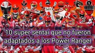 Top 10 Sentai que no se adaptaron a los Power Ranger-parte 1