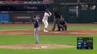 Watch as Max Kepler hits his 4th and 5th straight home runs off of Trevor Bauer in 2019!