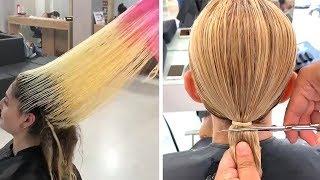 Top 10 Amazing Hairstyle Transformation Ideas | Most Beautiful Haircut by Professional for Girl