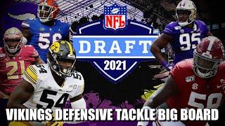 Minnesota Vikings 2021 NFL Draft Big Board: Defensive Tackles