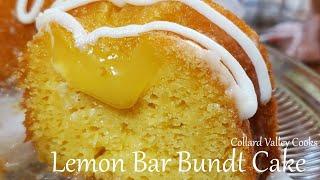 03.01.20 Lemon Bar Bundt Cake, Lemon Lover's Dream Cake